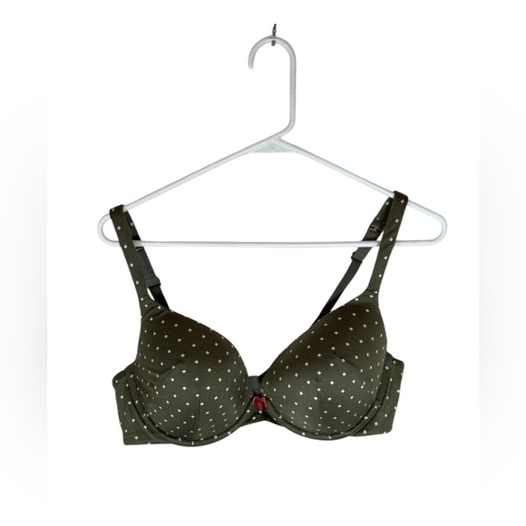 Cacique Intuition Plunge Bra Olive Size 40C - Picture 1 of 6